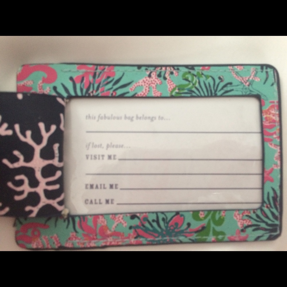 Lilly Pulitzer Luggage Tag